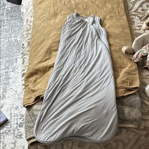 Light Gray Sleeveless Baby Sleeping Bag